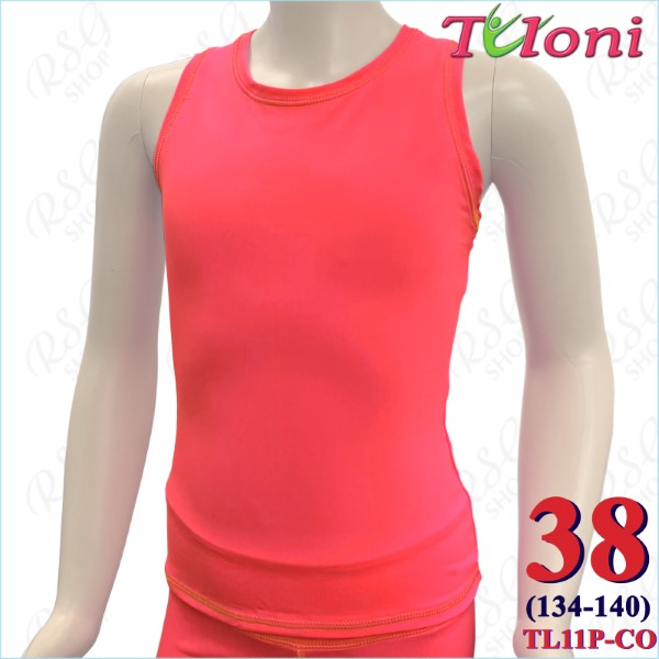 Langes Tanktop Tuloni mod. TL11 Gr. 38 (134-140) Coral TL11P-CO38