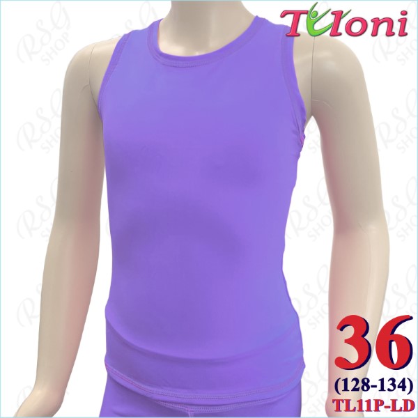 Майка-борцовка Tuloni mod. TL11 s. 36 (128-134) Lilac TL11PBH-LD36