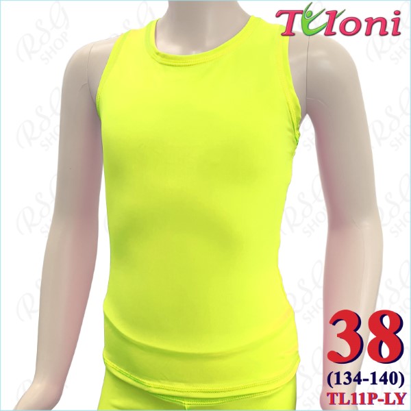Langes Tanktop Tuloni mod. TL11 Gr. 38 (134-140) Lime TL11P-LY38