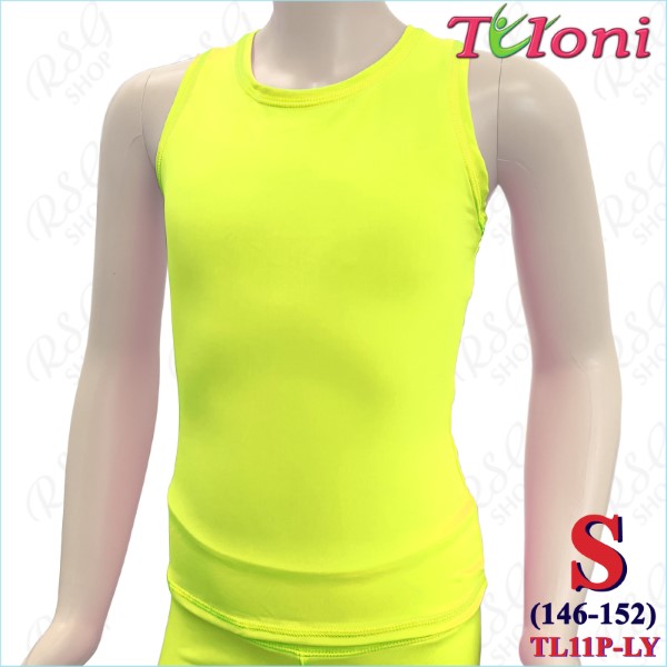 Майка-борцовка Tuloni mod. TL11 s. S (146-152) Lime TL11PBH-LYS