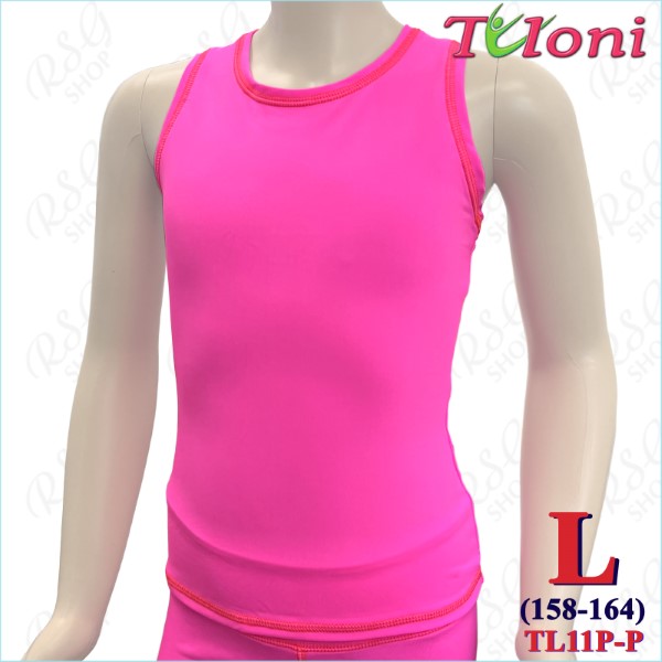Long Tanktop Tuloni mod. TL11 s. L (158-164) Pink TL11PBH-PL