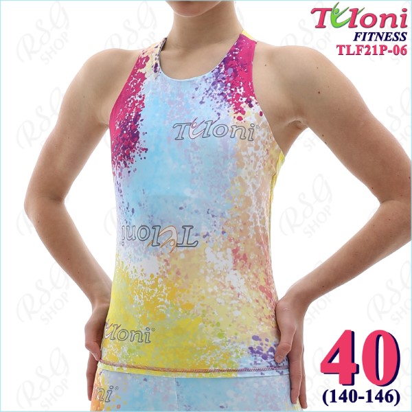 Tanktop Tuloni Fitness des. Blot Gr. 40 col. LIBUxRxY Art. TLF21P-06-40