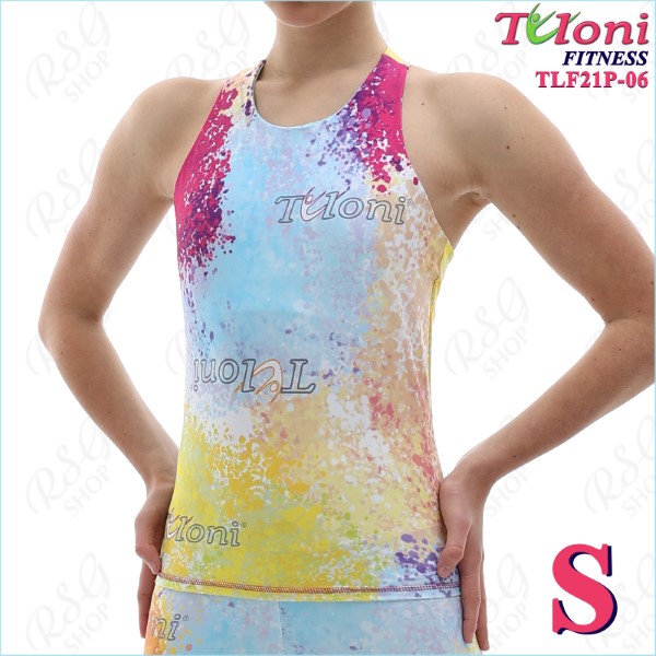 Long Tanktop Tuloni Fitness des. Blot s. S col. LIBUxRxY Art. TLF21P-06-S
