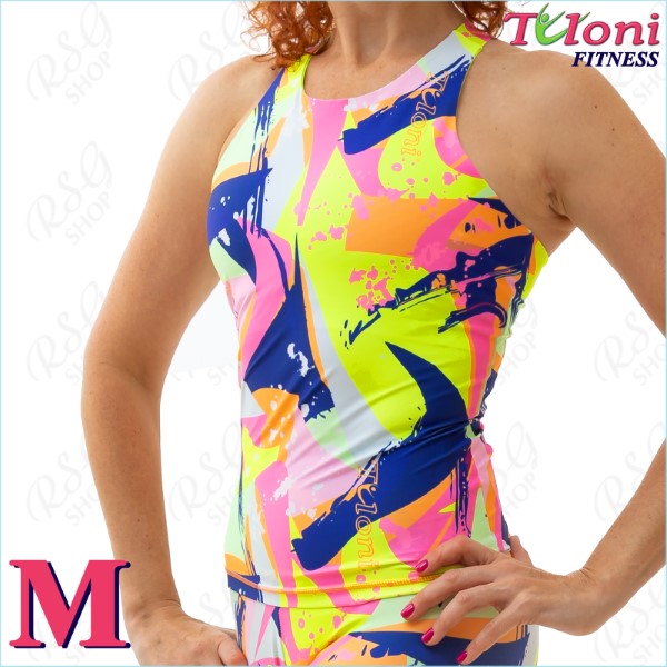 Tanktop Tuloni Fitness des. Versace Gr. M col. PPxFUxY TLF21P-11-M