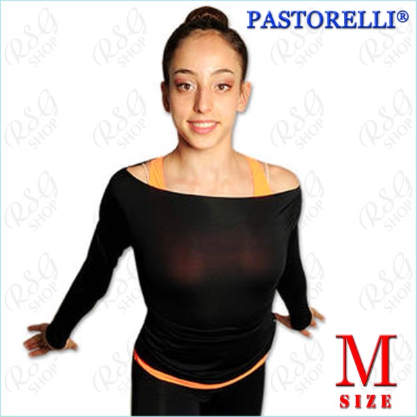 Shirt Pastorelli U-Boot-Ausschnitt Gr. M (152-158) col. Black Art. 03015