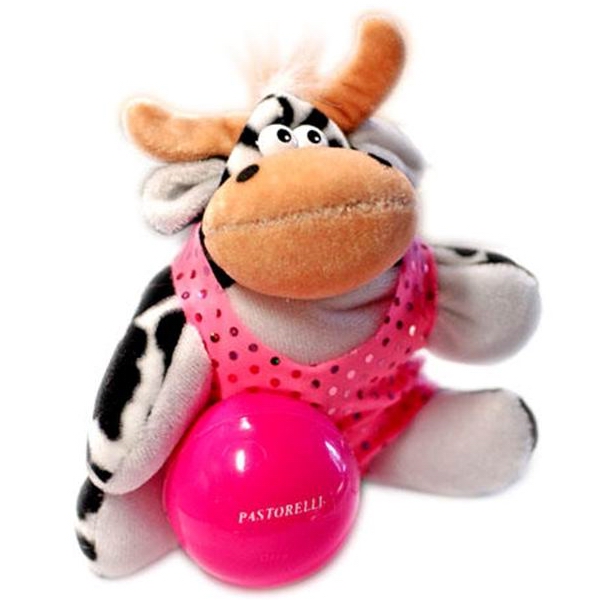 Kuh Maggie Pink mit Ball Pastorelli Art. 01084