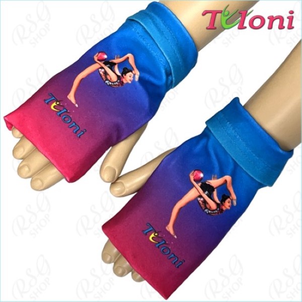 Спортивные варежки Tuloni mod. Shine col. PPxLIBU Art. MKR-MTT05