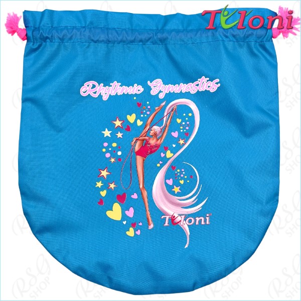 Ballhülle von Tuloni mod. Ponytail Rope col. Light Blue Art. B10-LIBU