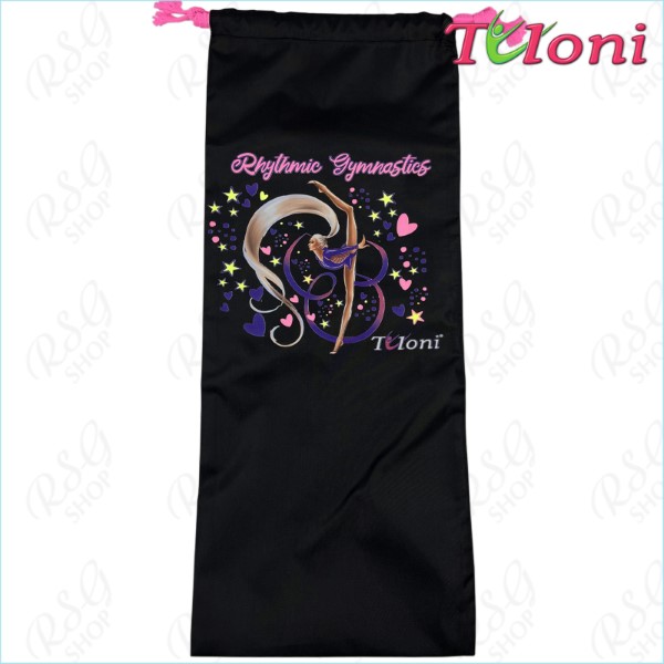 Keulenhülle von Tuloni mod. Ponytail Ribbon col. Black Art. CL10-B1