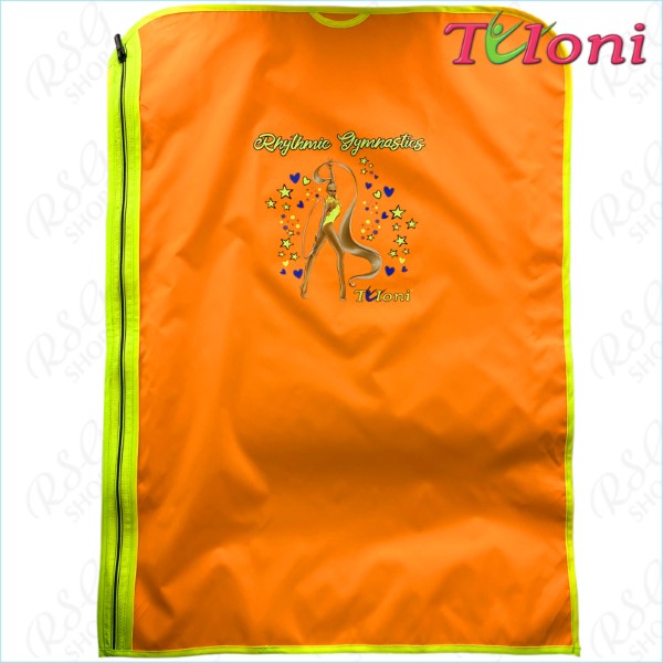 Anzugshülle von Tuloni mod. Ponytail Hoop col. Orange COVLT10-FO