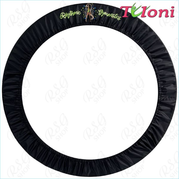 Holder for hoop Tuloni mod. Ponytail Hoop col. Black Art. HC10-B2
