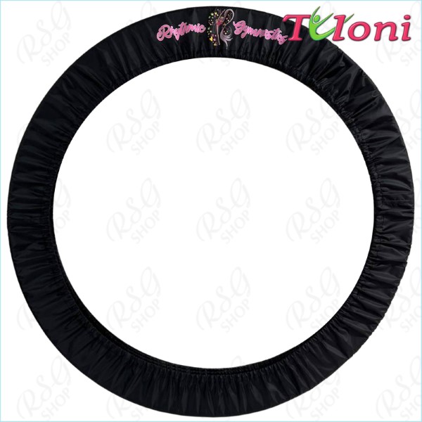 Holder for hoop Tuloni mod. Ponytail Rope col. Black Art. HC10-B3