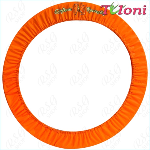 Holder for hoop Tuloni mod. Ponytail Hoop col. Orange Art. HC10-FO