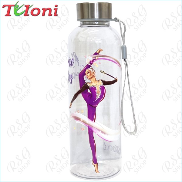 Water Bottle 600 ml. Tuloni mod. Ponytail Clubs Art. NK-WBP03-Y