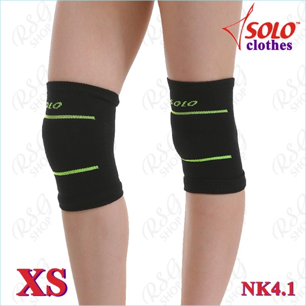 Knee Protectors Solo NK4 knited s. XS (25-28) col. Black-Lime NK4.1-XS