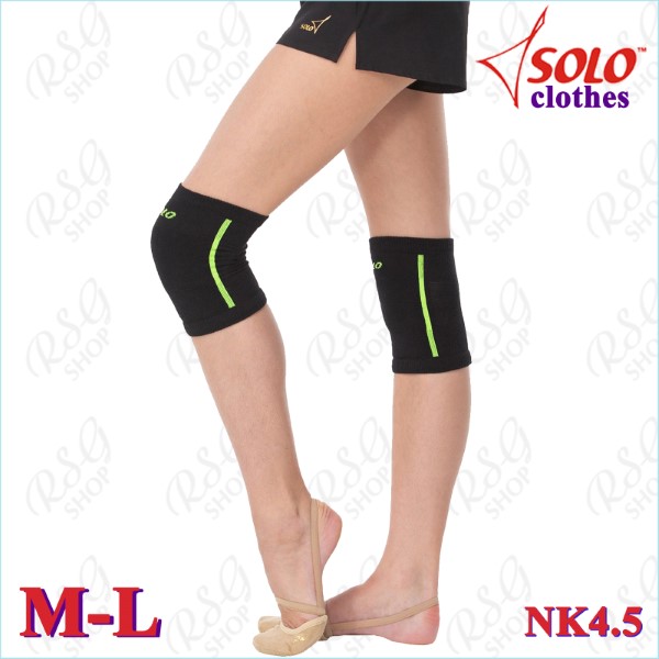 Наколенники Solo NK4 knited s. M-L (33-36) col. Black-Lime NK4.5-ML