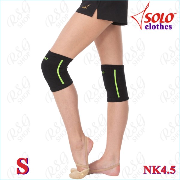 Наколенники Solo NK4 knited s. S (29-32) col. Black-Lime NK4.5-S