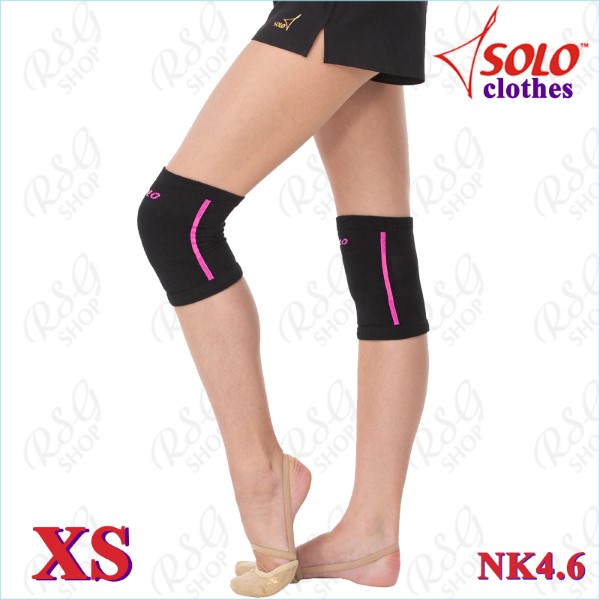Наколенники Solo NK4 knited s. XS (25-28) col. Black-Pink NK4.6-XS