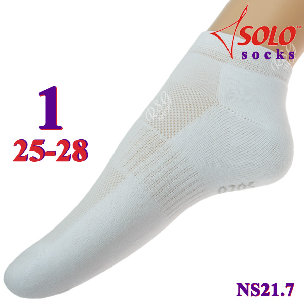 Socks Solo NS21 col. White s. 1 (25-28) Art. NS21.7-1