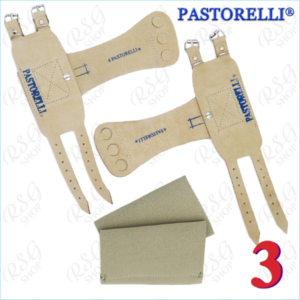 Men's Horizontal Bar Grips from Pastorelli mod. Twins s.3 Art. 20754