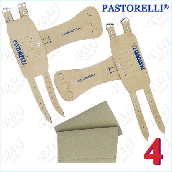 Men's Horizontal Bar Grips from Pastorelli mod. Twins s.4 Art. 20755