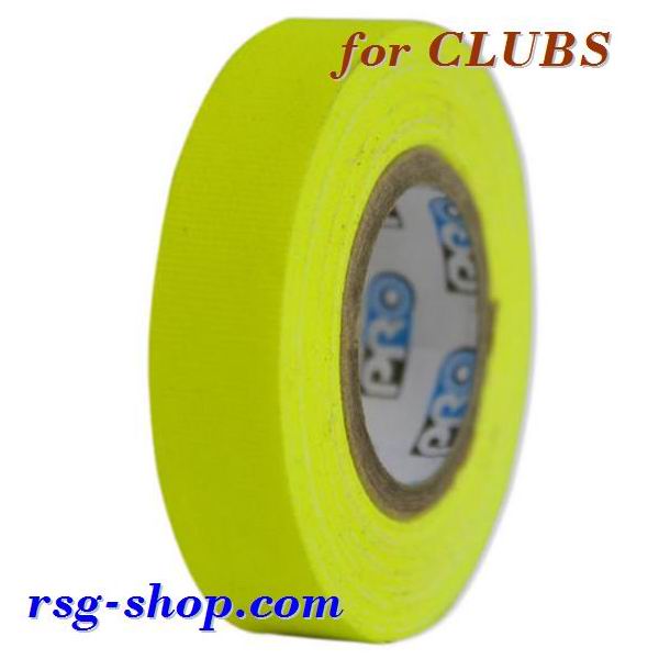 Tape for Clubs Pastorelli Telati col. Yellow Fluo Art. 03511