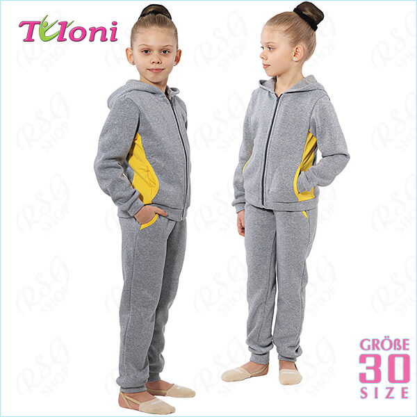 Sportanzug Tuloni col. Grey-Yellow s. 30 (110-116) OK11415P-Y30 Sportanzug Tuloni col. Grey-Yellow s. 30 (110-116) OK11415P-Y30