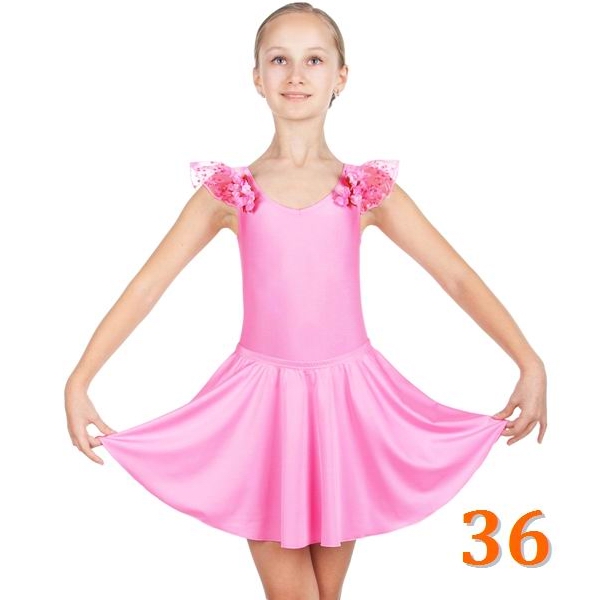 Flared Skirt GP Odiliya s. 36 (134-140) Fluo Pink Polyamide B3S30-36