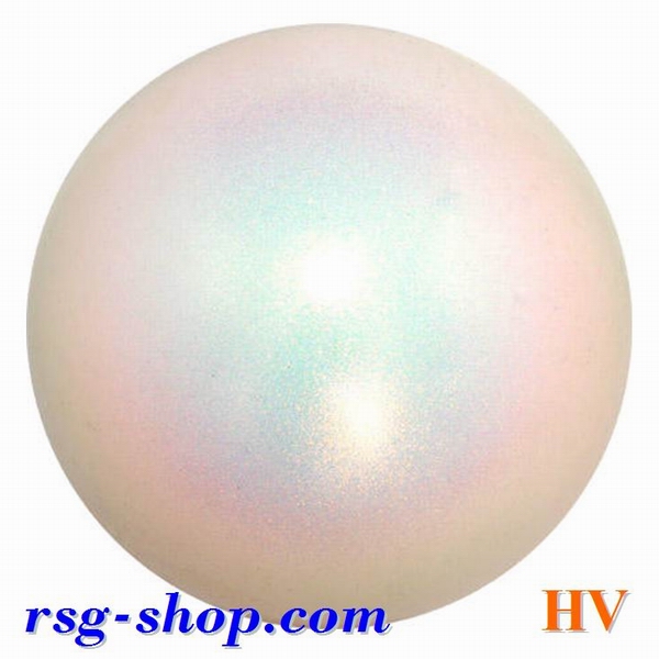 Мяч Pastorelli Glitter HV Bianco 16 cm Art. 02088