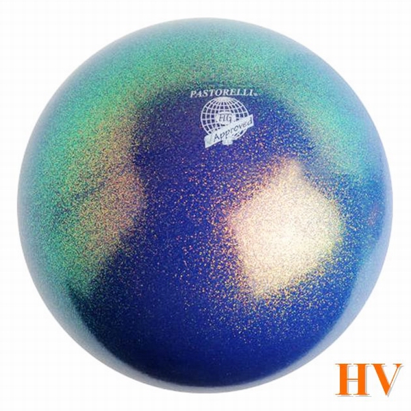 Ball Pastorelli Glitter Blu Oceano HV 18 cm FIG Art. 00032