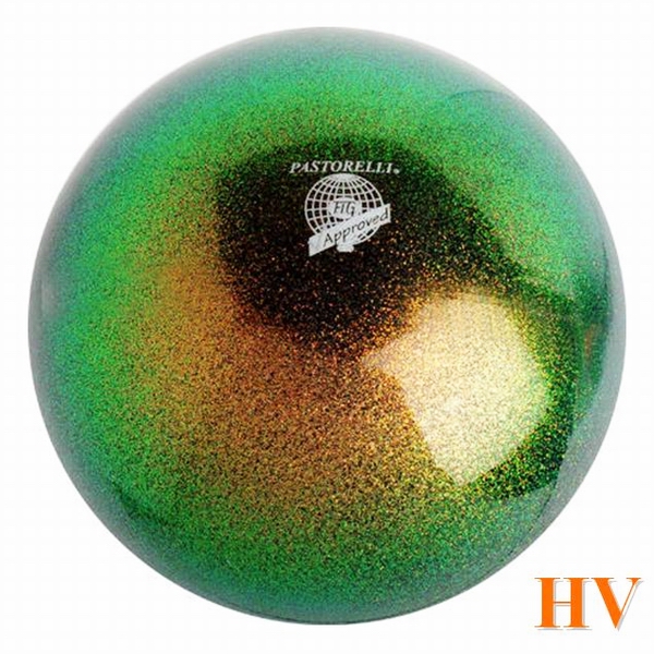 Ball Pastorelli Glitter Verde Petrolio HV 18 cm FIG Art. 00034