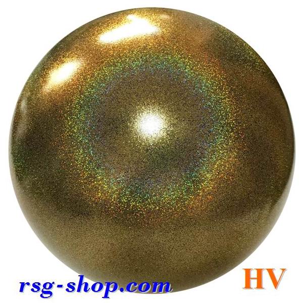 Ball Pastorelli Glitter HV 16 cm col. Brass Art. 03907 | Balls | Professional devices for rhythmical sports To buy on good terms on rsg-shop.