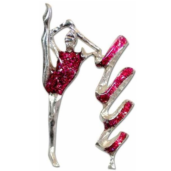 Значок Pastorelli Zig-Zag with Fuchsia Ribbon Art. 00992