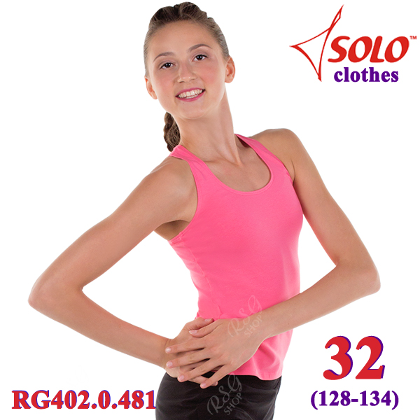 Майка-борцовка Solo s. 32 (128-134) Cotton Pink RG402.0.481-32
