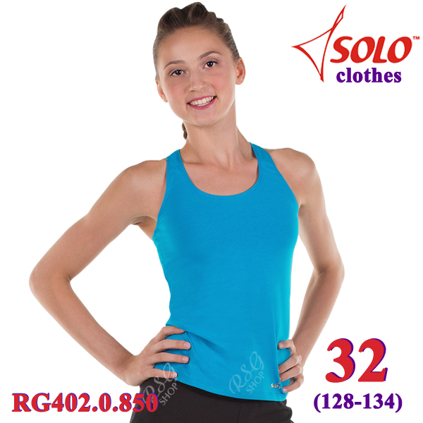 Tank Top Solo s. 32 (128-134) Cotton Turquoise RG402.0.850-32