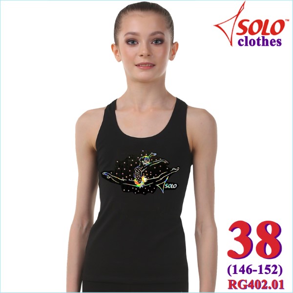Майка-борцовка Solo s. 38 (146-152) col. Black RG402.01-38