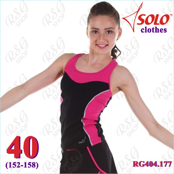 Top Solo s. 40 (152-158) Fuchsia-Black RG404.177-40