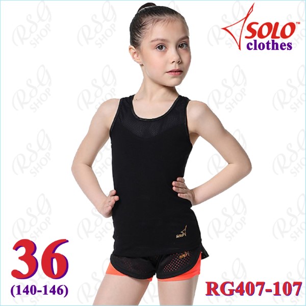 Top Solo Gr. 36 (140-146) col. Black - Black RG407-107-36