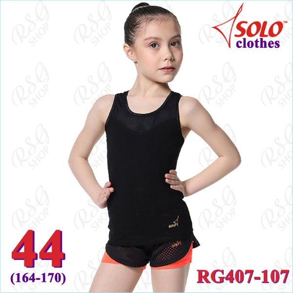 Top Solo Gr. 44 (164-170) col. Black - Black RG407-107-44