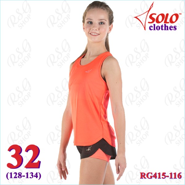 Top Solo Gr. 32 (128-134) col. Orange Neon RG415-116-32