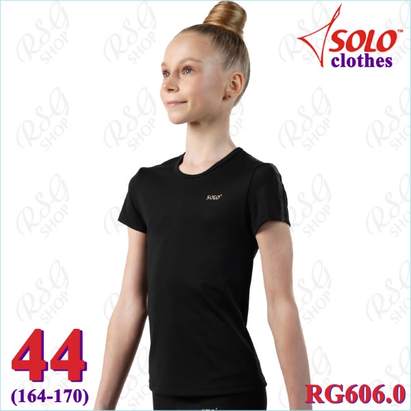 T-Shirt Solo mod. Impuls Gr. 44 (164-170) col. Black Art. RG606.0-44