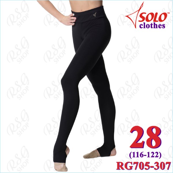 Leggings Solo "Elastika" Gr. 28 (116-122) Black RG705-307-28