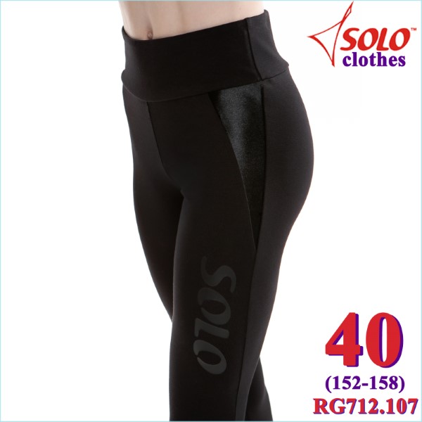 Леггинсы с пяткой Solo s. 40 (152-158) Cotton Black RG712.107-40