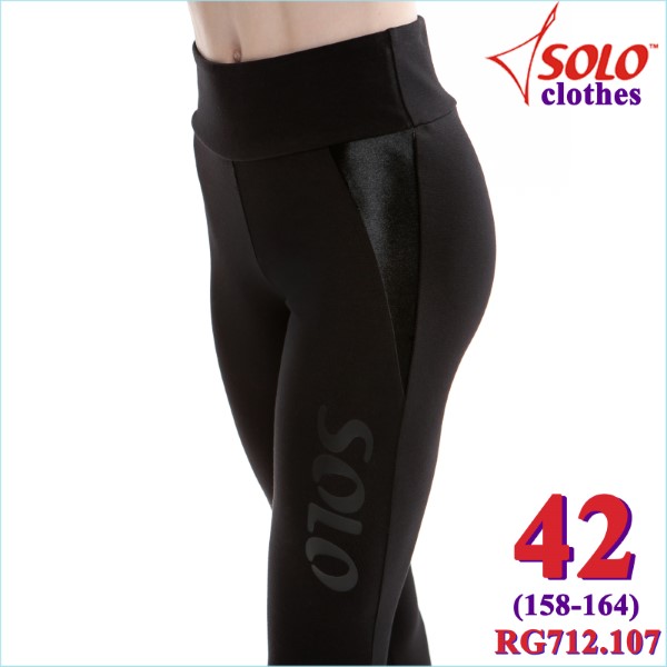 Stirrup Leggings Solo s. 42 (158-164) Cotton Black RG712.107-42