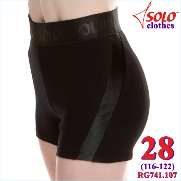 Шорты короткие Solo s. 28 (116-122) Cotton col. Black RG741.107-28