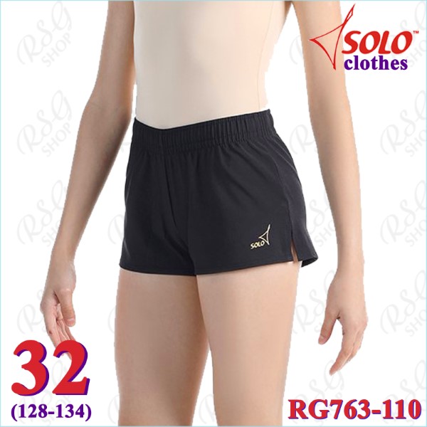 Kurzhose Solo Gr. 32 (128-134) Polyester col. Black RG763.110-32