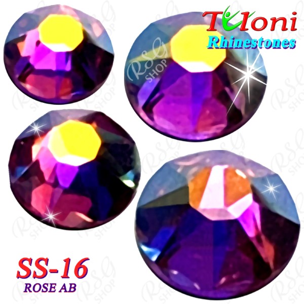 Rhinestones Tuloni SS16 col. Rose AB 1440 mod. Elite HotFix