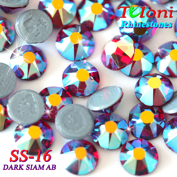 Стразы Tuloni SS16 col. Dark Siam AB 1440 mod. Elite HotFix