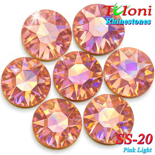 Стразы Tuloni SS20 col. Pink Light 1440 mod. Basic HotFix