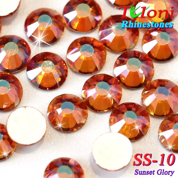 Стразы Tuloni SS10 col. Sunset Glory 1440 mod. Basic HotFix